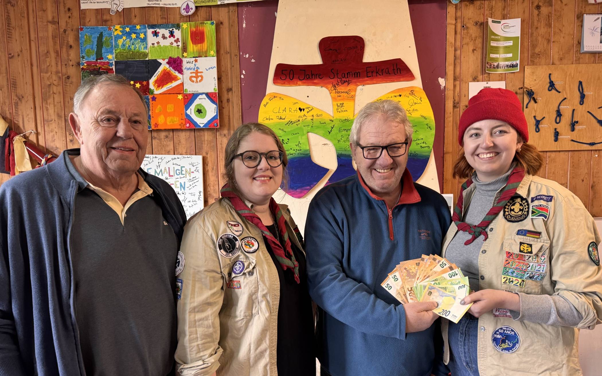 1000 Euro für die St. Georg Pfadfinder