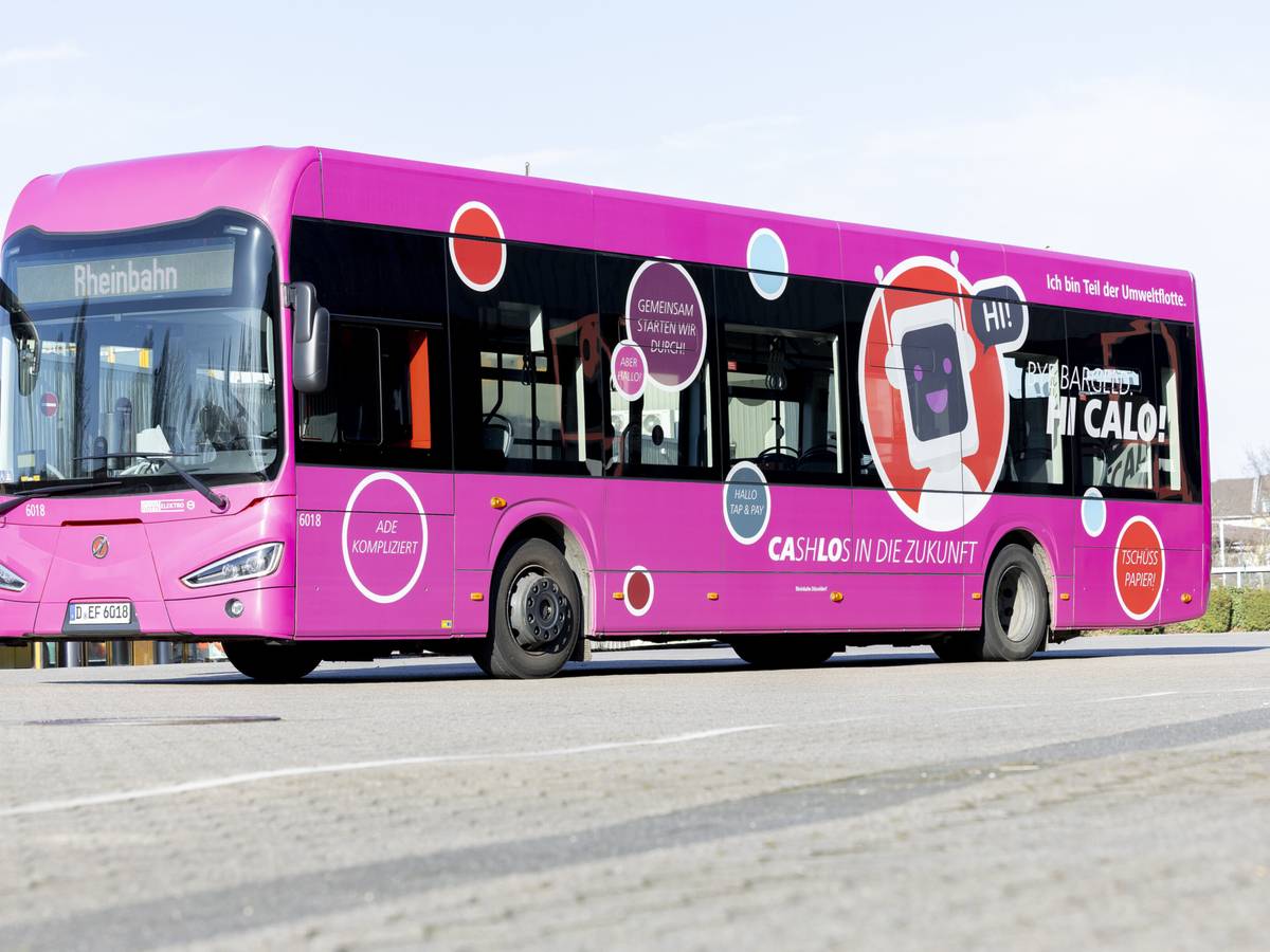 Rheinbahn stellt neues Ticket-Verkaufssystem CALO vor