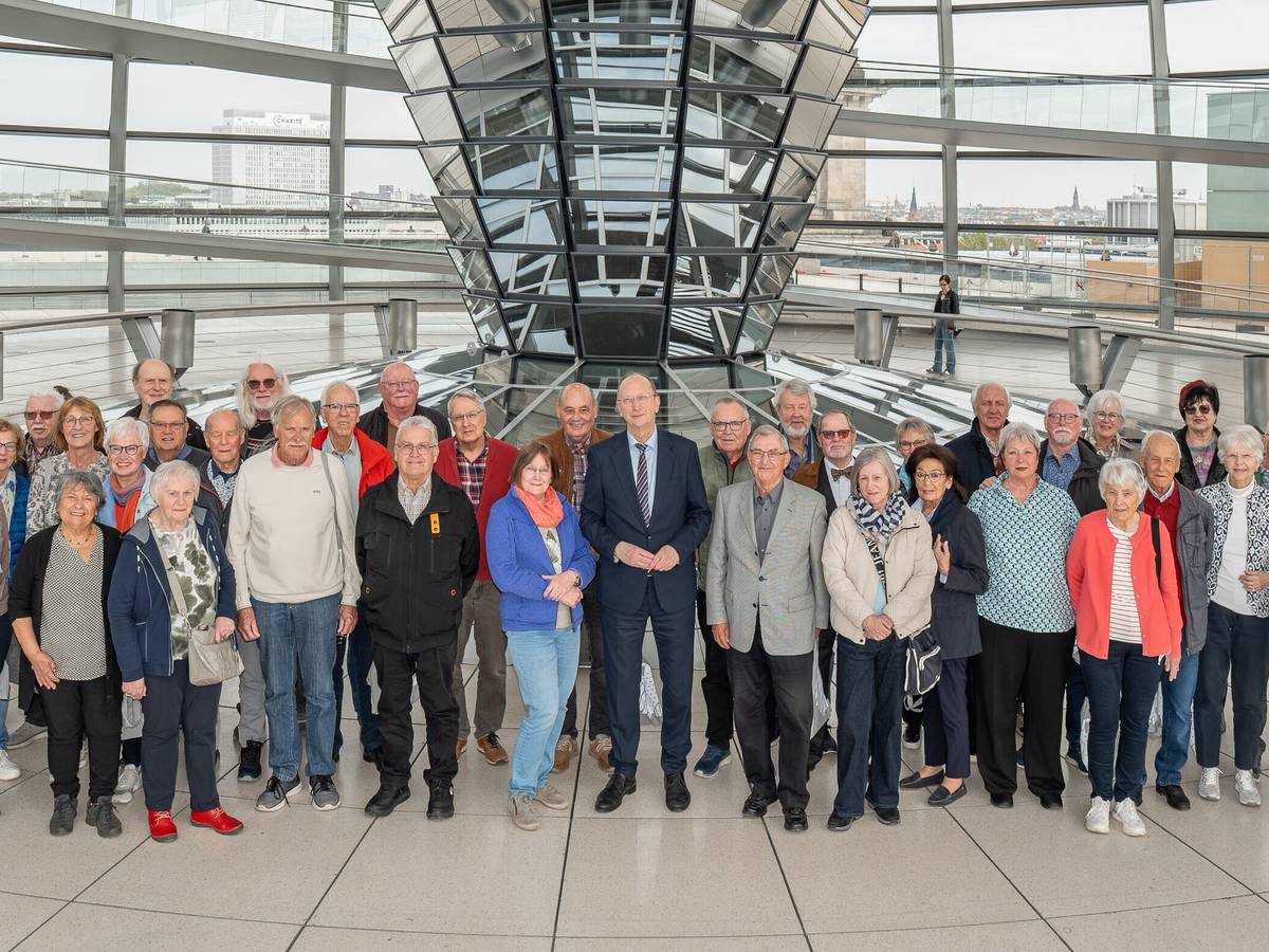 Bürger besuchen Bundestagsabgeordneten Wiener in Berlin