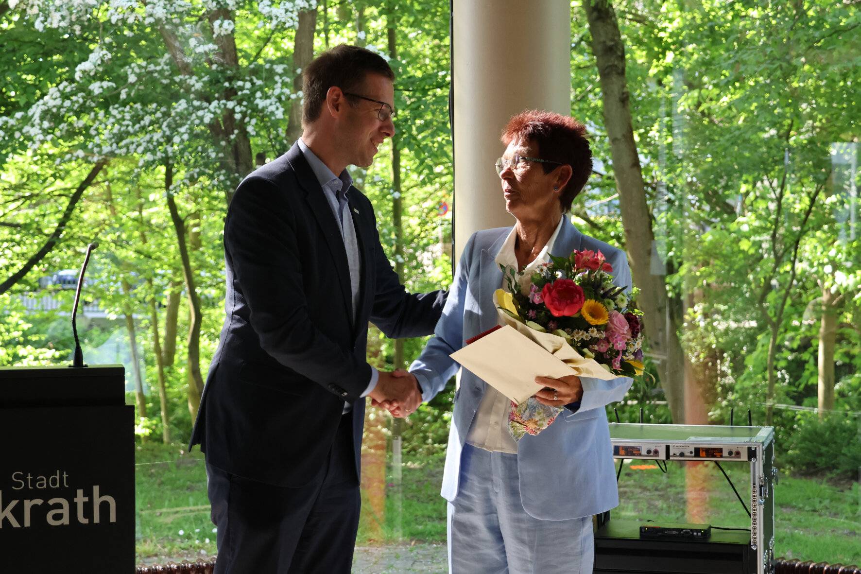 Anlässlich der Verabschiedung von Annegret Pollmann,