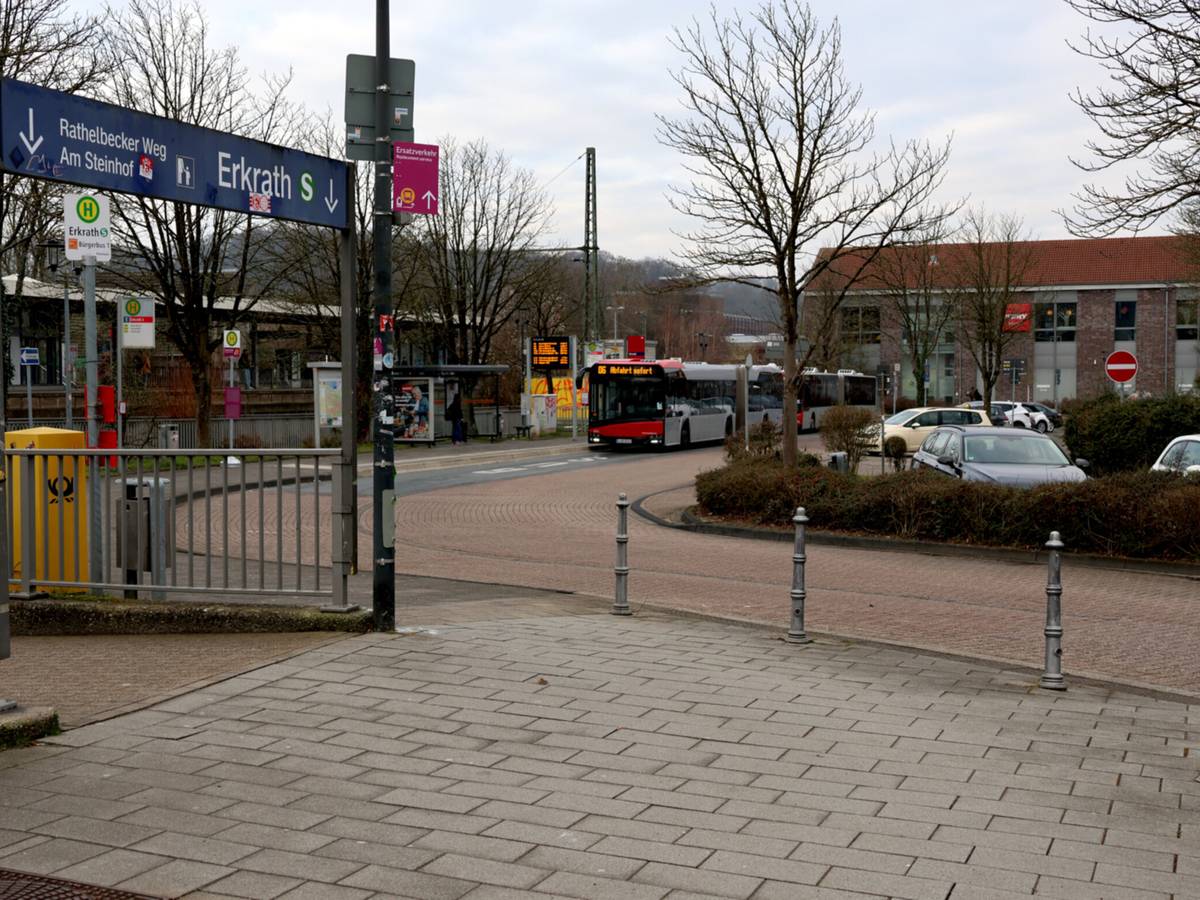 Nächtliche Arbeiten am S-Bahnhof Erkrath