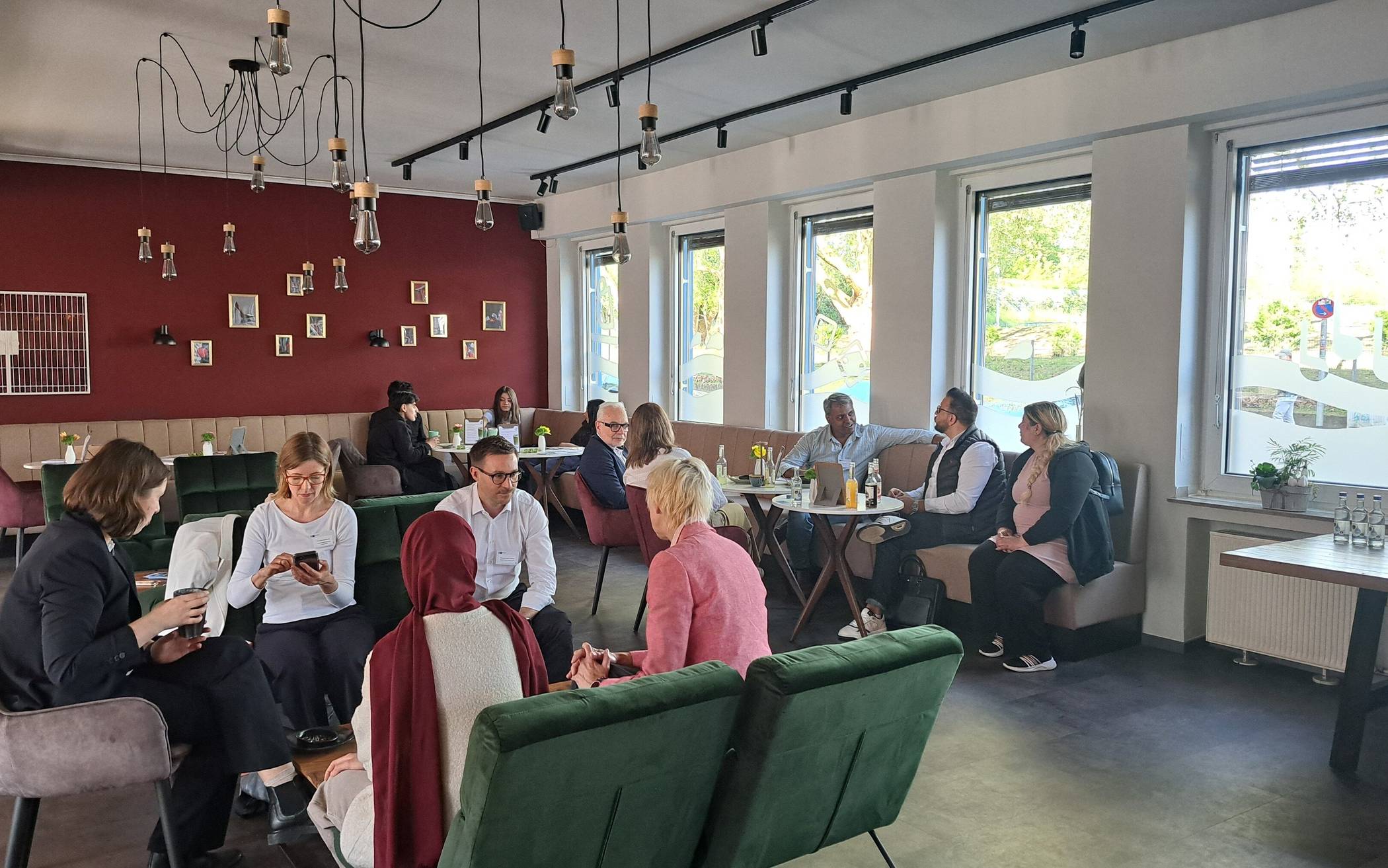  Informieren und Netzwerken waren die beiden Schwerpunkte bei der Veranstaltung des Expat Service Desks.  