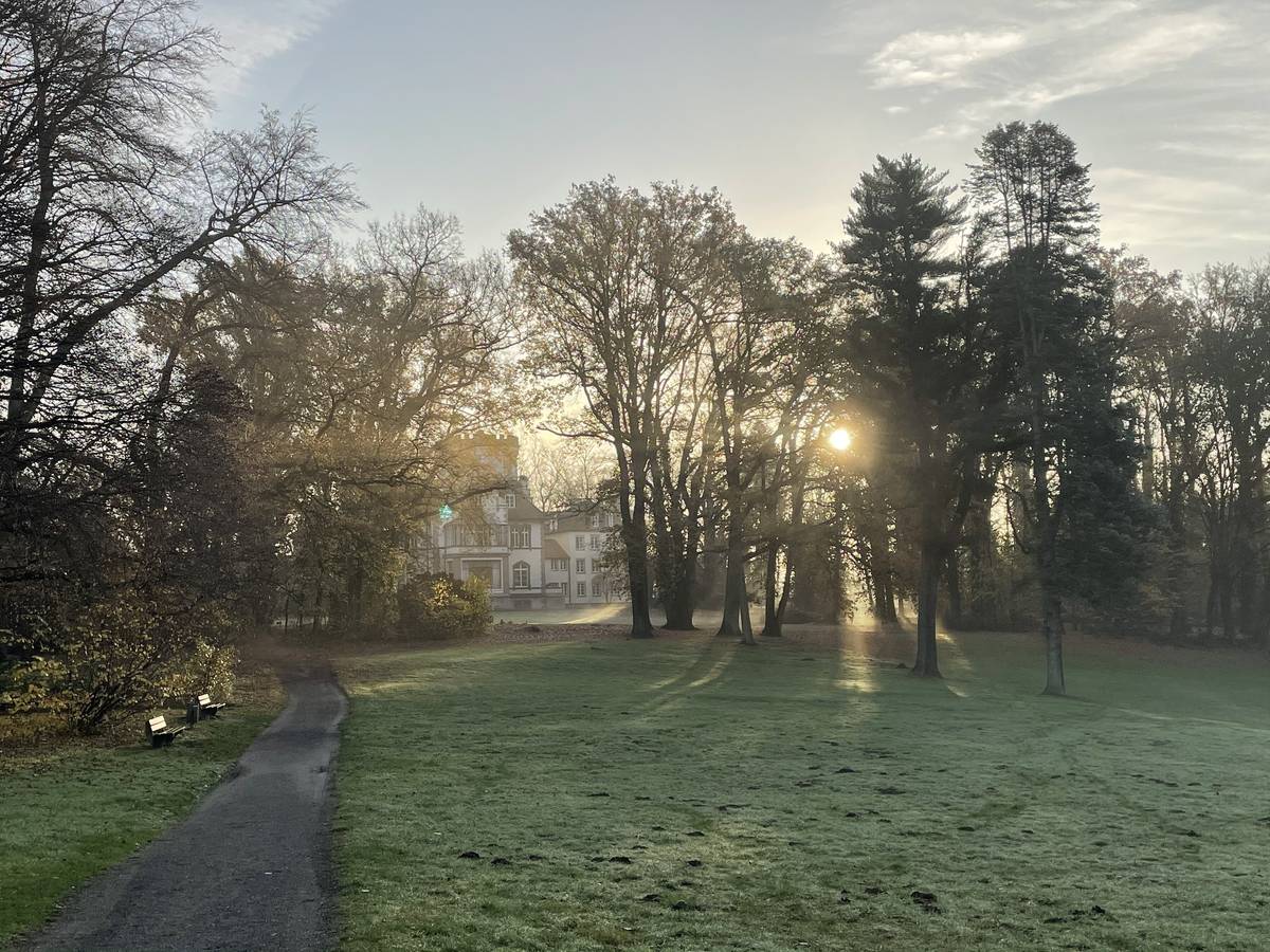 Spaziergang durch den Morper Park