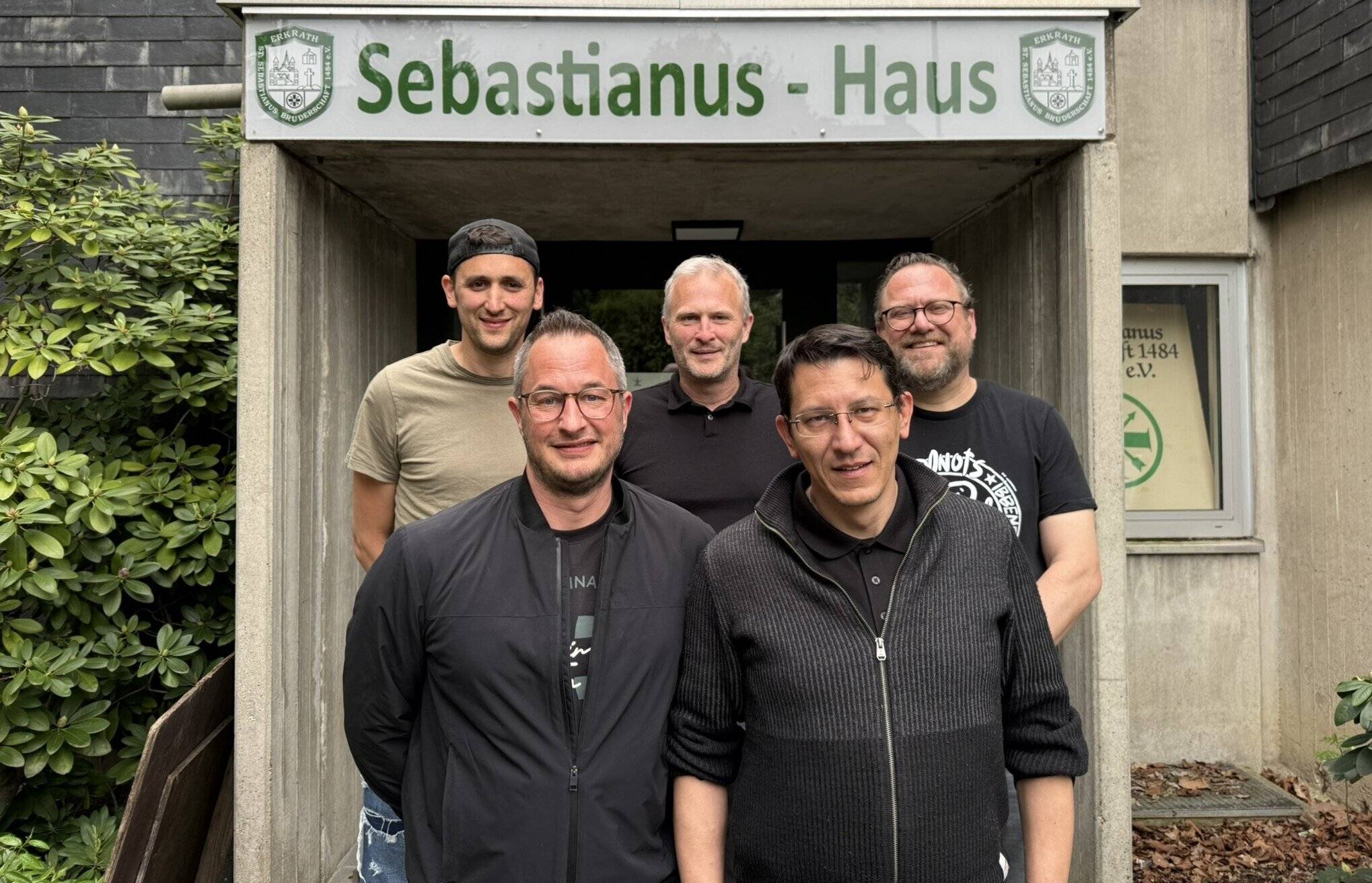 (v.li.) Mathias Keens, Lutz Peis, Maik