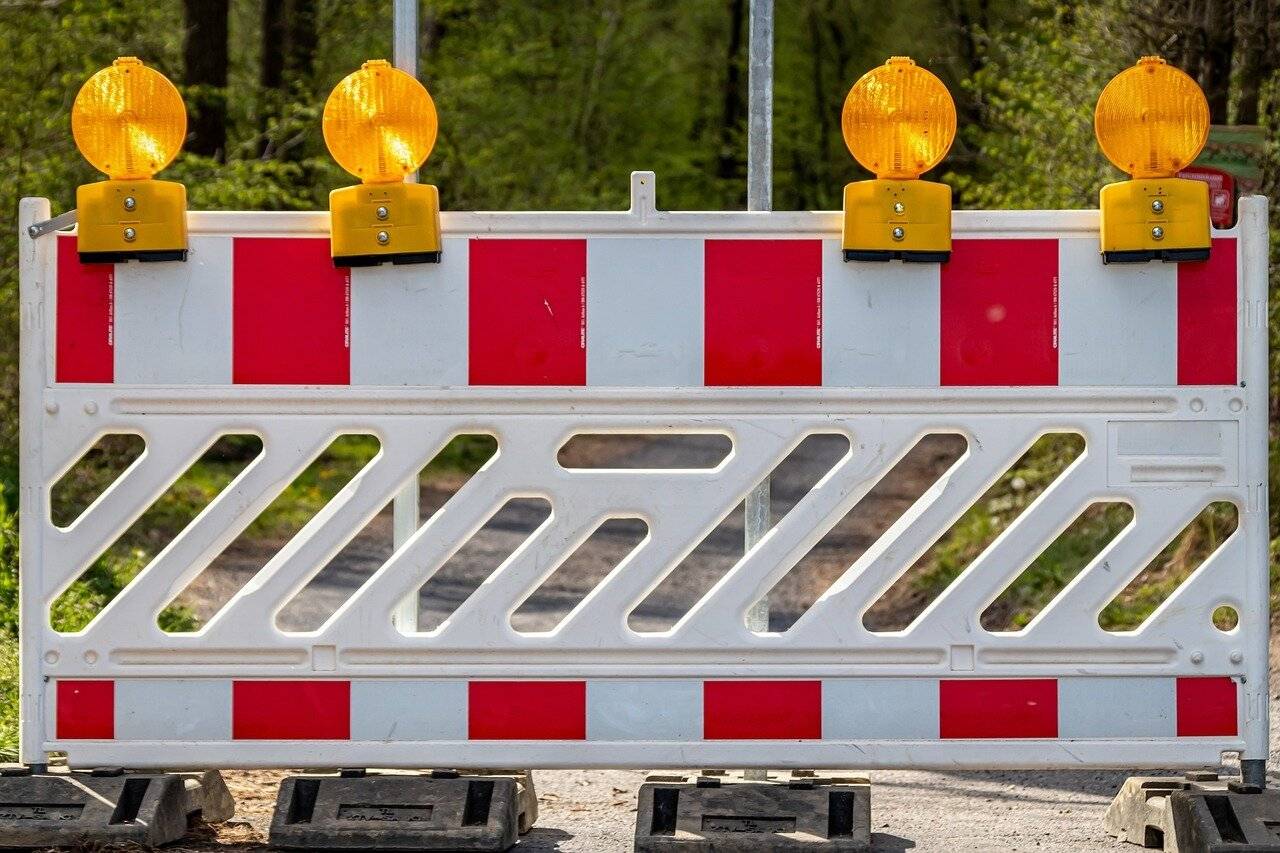 Vollsperrung am Daniel-Schreber-Weg in Hochdahl