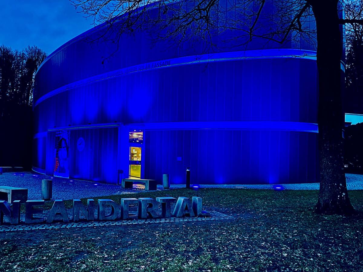  Neanderthal Museum beteiligt sich an #LightUpTheNight4ME