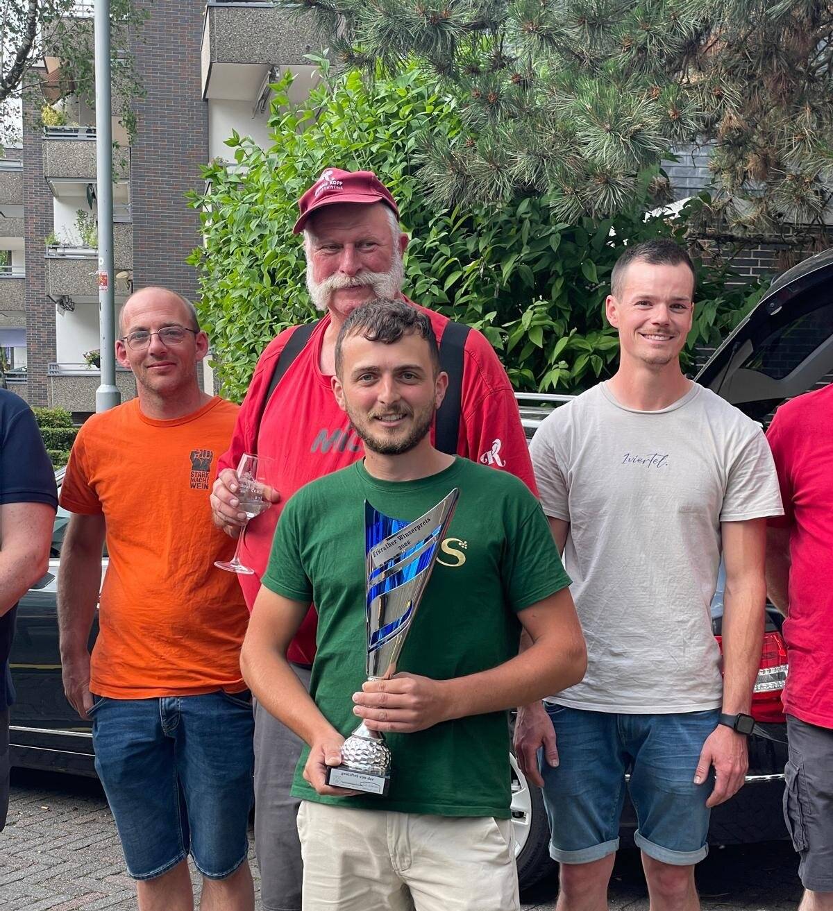 Den Erkrather Winzerpreis hat in diesem Jahr das Weingut Klaus Schäfer gewonnen.