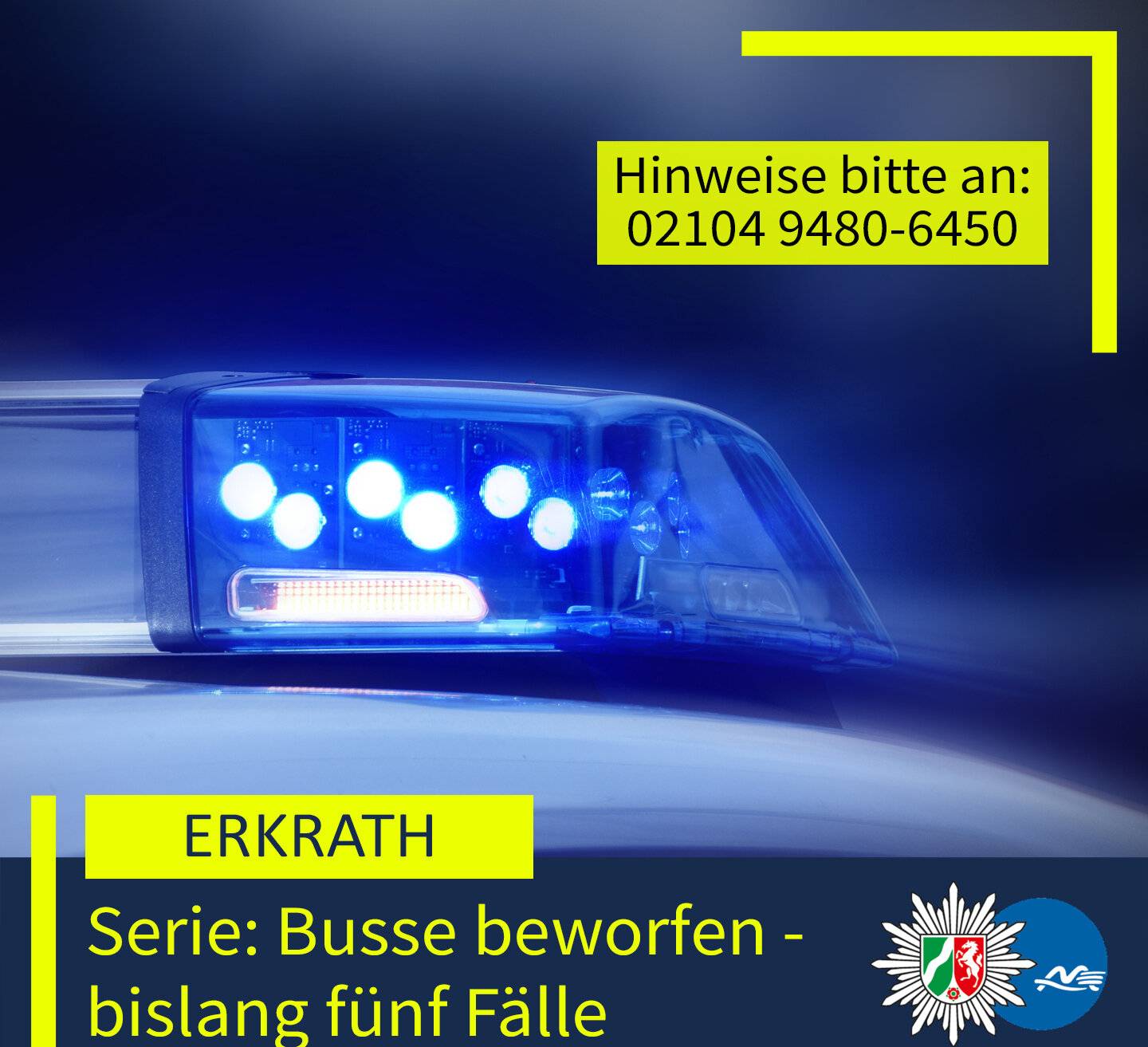 Zum mittlerweile fünften Mal: Erneut Linienbus beschädigt