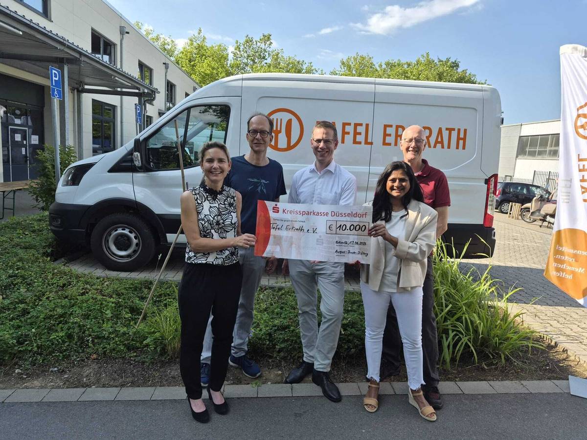 August-Franke-Stiftung unterstützt die Tafel Erkrath