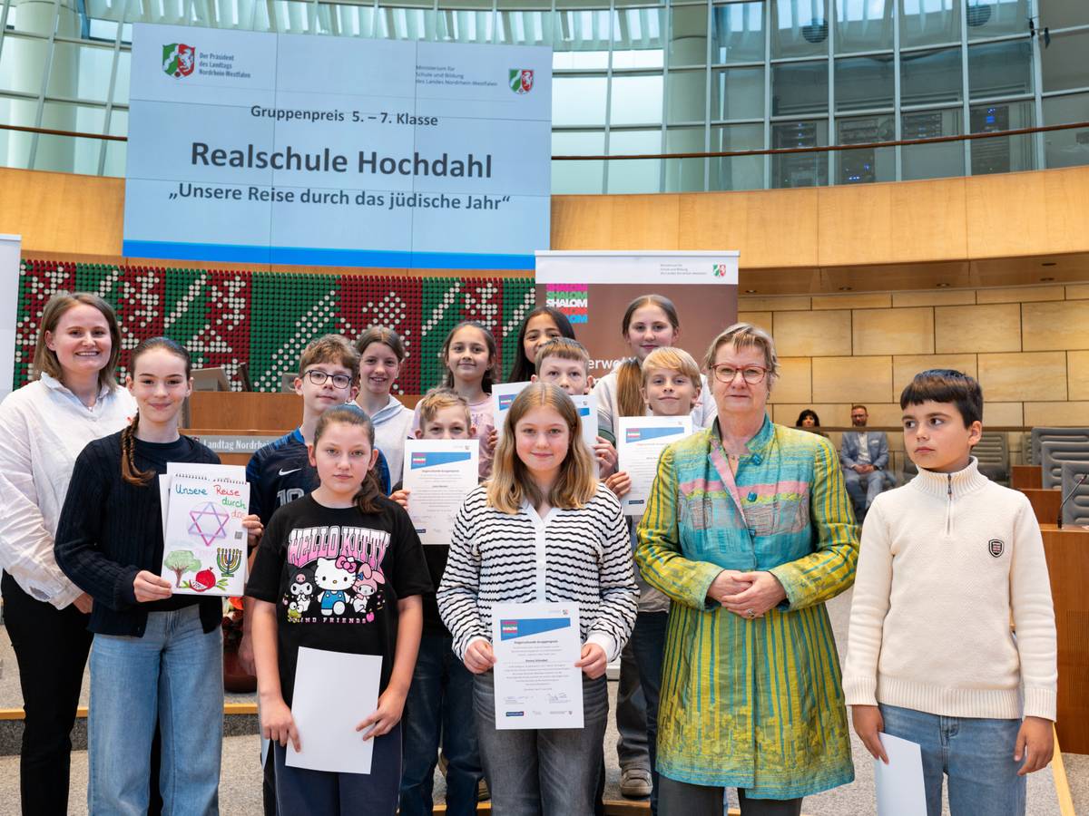Realschule Hochdahl gewinnt beim landesweiten Wettbewerb