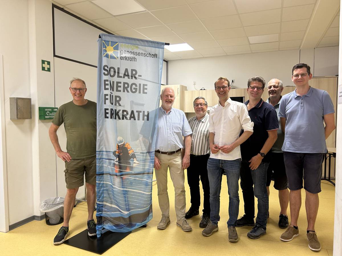Energiegenossenschaft Erkrath stellt Weichen für die Zukunft