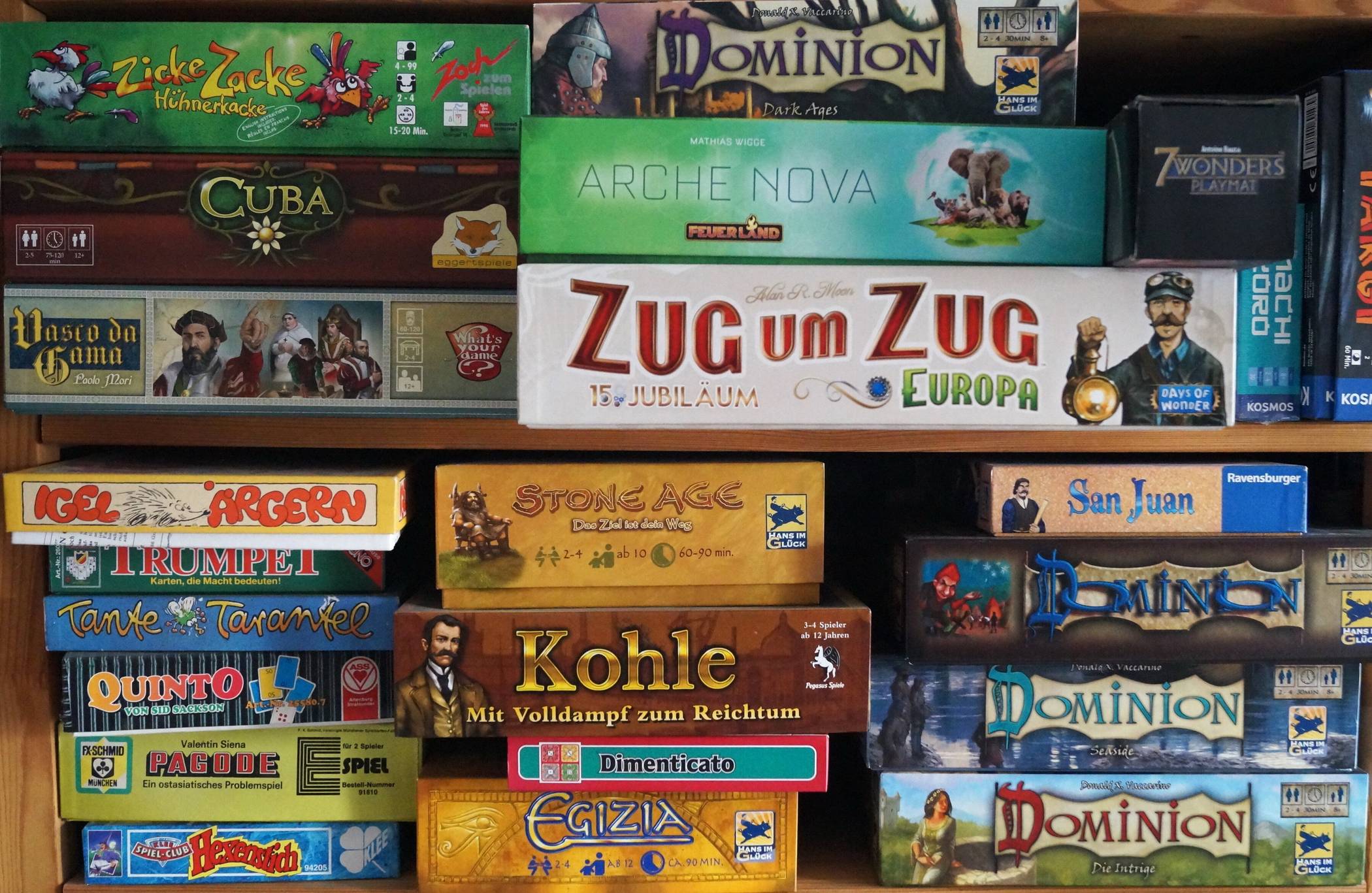  Das Angebot ist groß. 