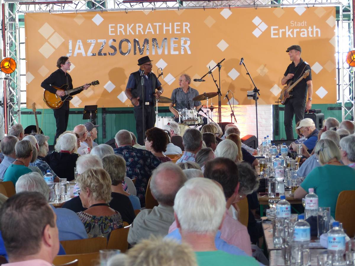 Larry „Doc“ Watkins im Lokschuppen
