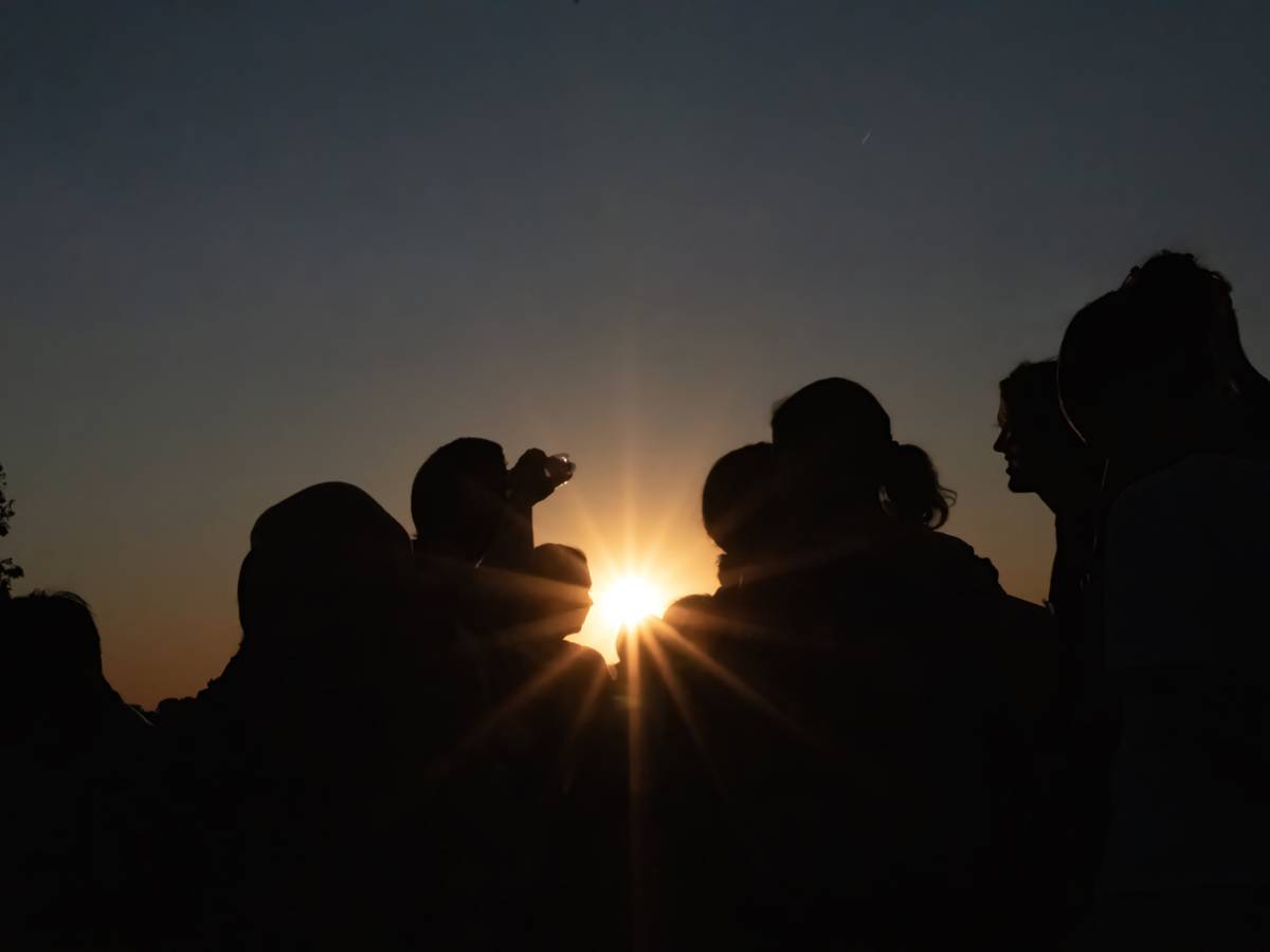 Die Sonnenfinsternis an der Sternwarte
