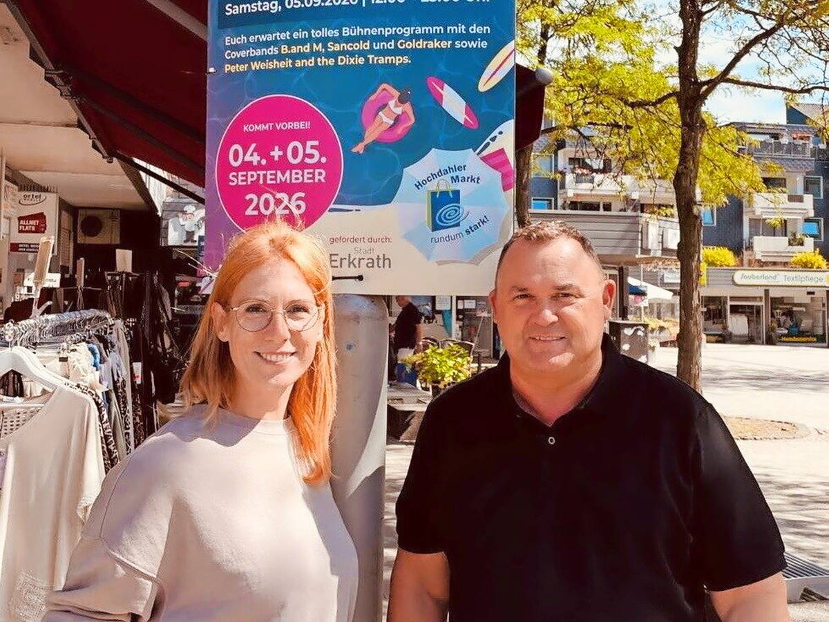 Zwei Tage allerbeste Laune am Hochdahler Markt