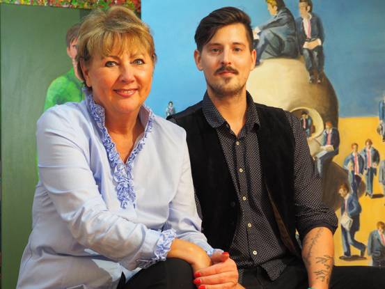  Claudia Birkheuer und Jan Oberdick. 