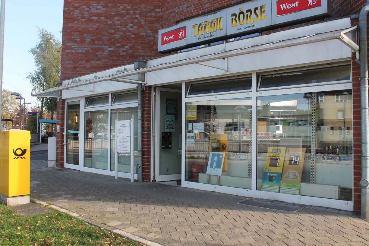  Die Postfiliale an der Hildener Straße. 