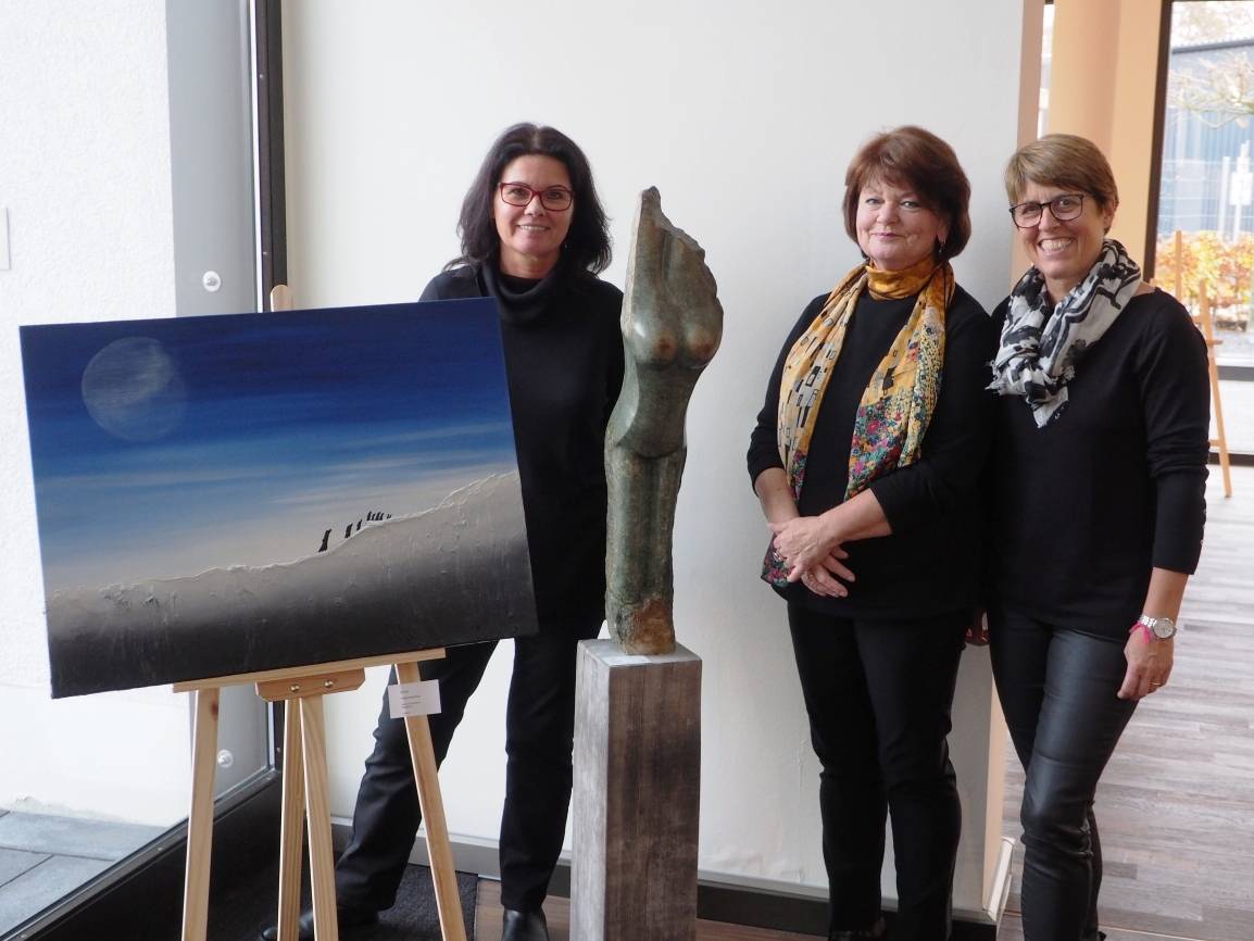  Carla Loosberg, Iris Gess und Michaela Gottschalk (v.li.). 