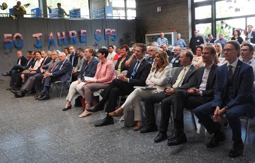  Diese Feier war ein Muss für Verwaltung und Politik. 