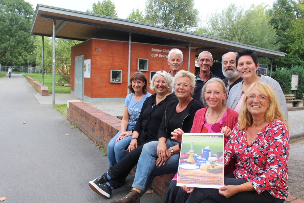 Auf zum Picknick im Park