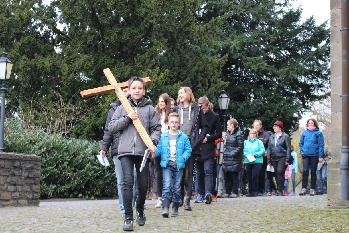 Kreuzweg am Karfreitag