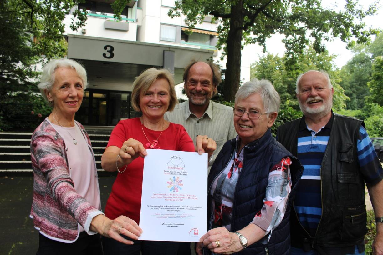  Freuen sich auf ein erfolgreiches Jubiläumsfest: Monika Blocher, Cornelia und Jürgen Thomas sowie Maria und Wolfgang Böhner (v.li.). 