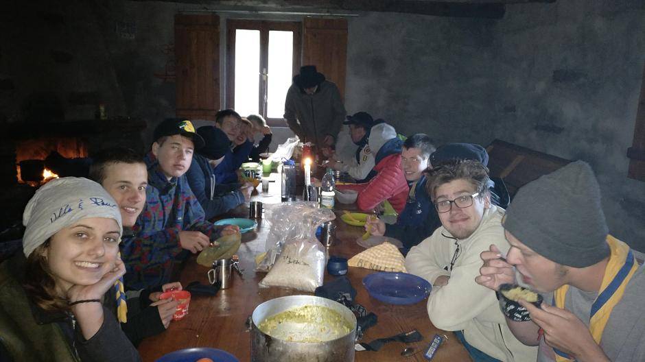 Gemeinsames Essen in einem...