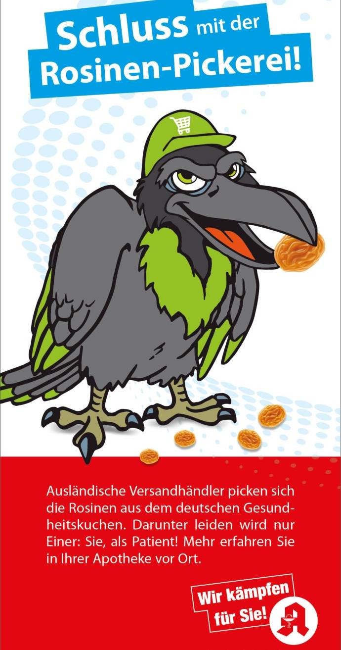  Info-Flyer der Apotheker in Mettmann, Ratingen und Velbert. 