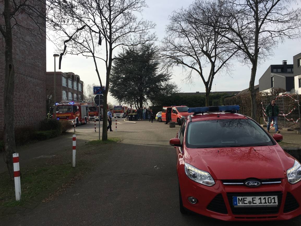 Pkw-Brand in einem Parkhaus