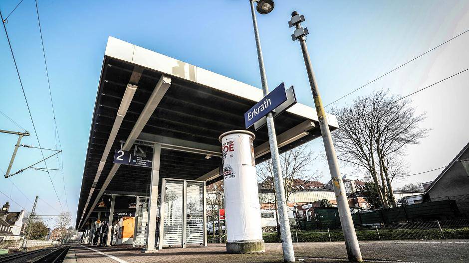 Der S-Bahnhof Erkrath ist laut VRR in einem schlechten...
