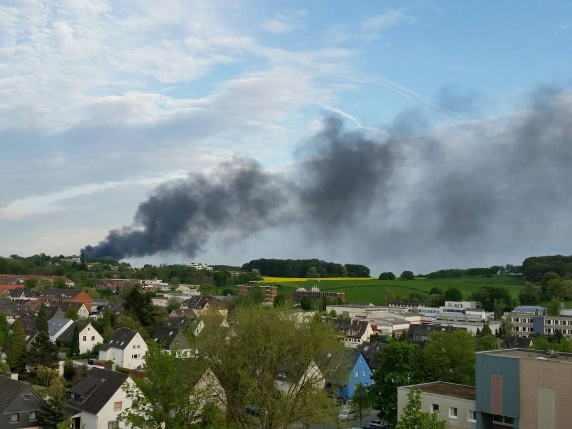 Gebäudebrand in Unterfeldhaus