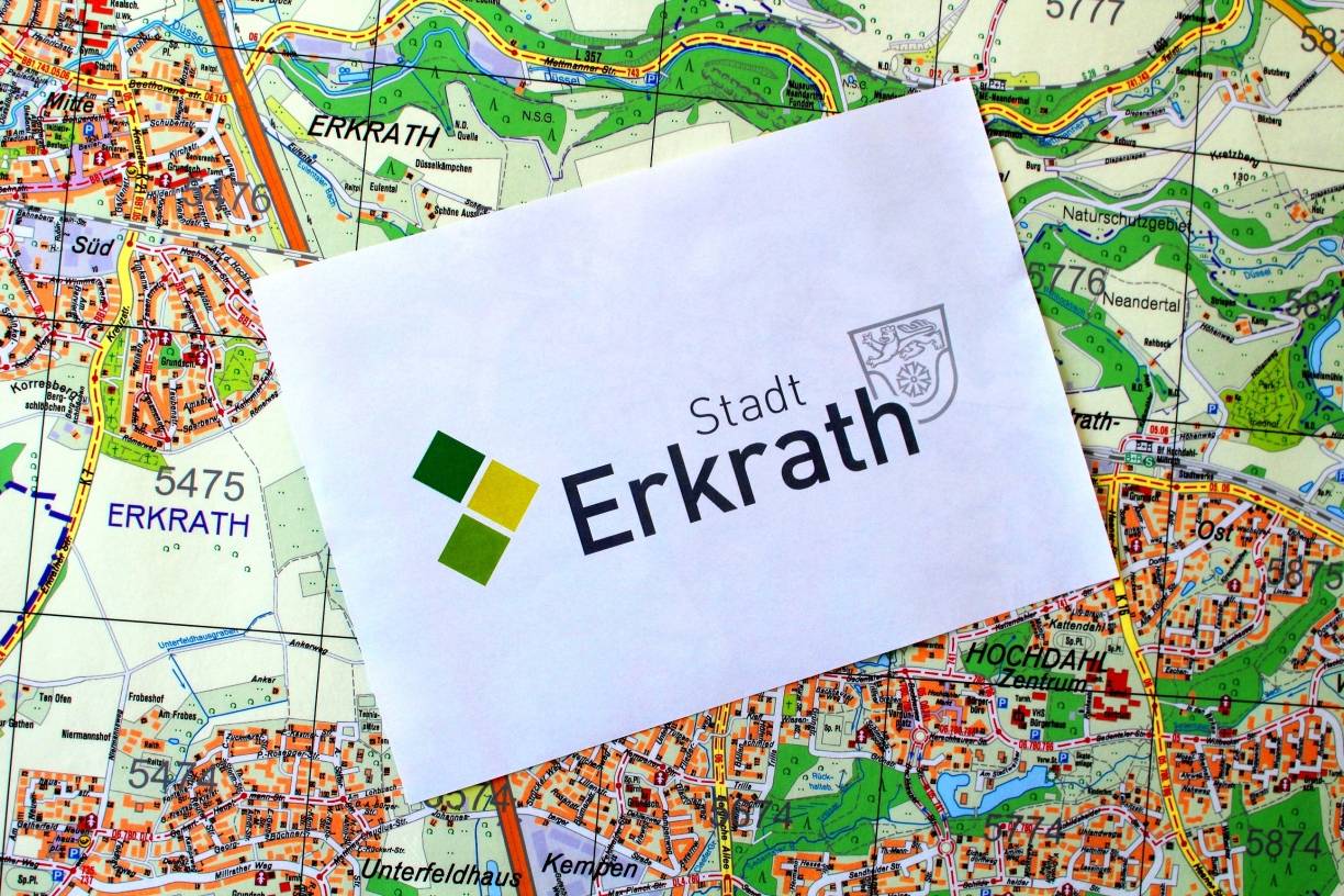 Erkraths neues Stadtlogo