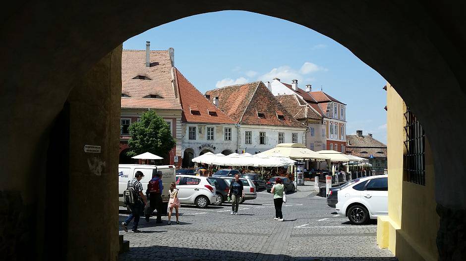 Sibiu besticht durch kleine Gassen und eine wunderschöne, historische...
