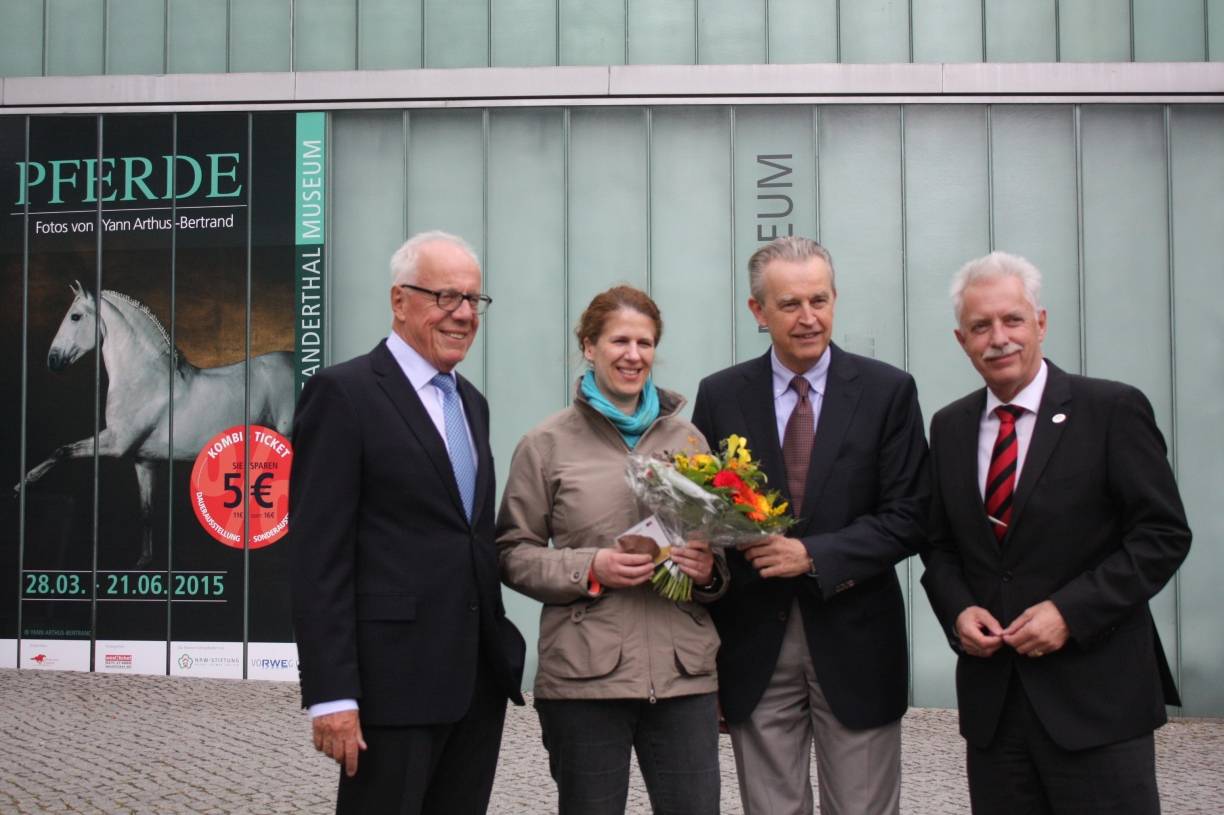 Erkratherin ist dreimillionsten Besucher