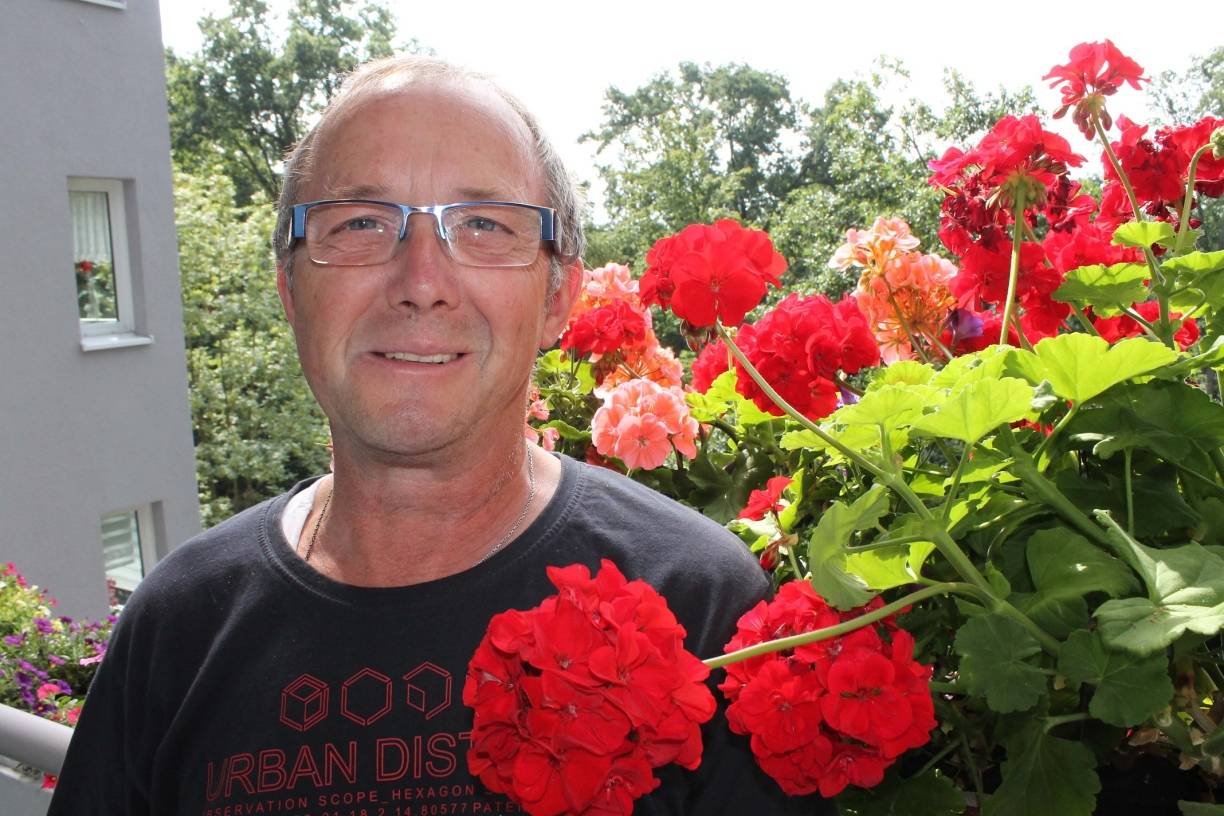  Rainer Tresper setzt sich für seinen Stadtteil ein. 