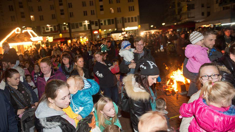 Martinsmarkt auf den Hochdahler Arkaden