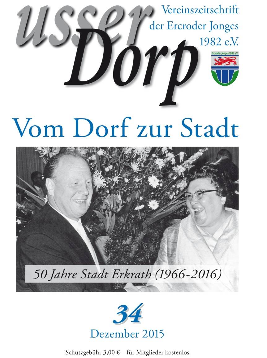 Vereinszeitung der Ercroder Jonges druckfrisch aus der Presse: "Usser Dorp" ist da!