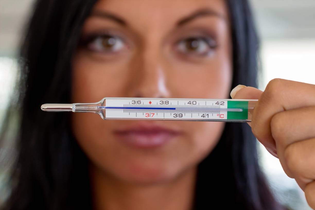  Ein Fieberthermometer gehört in jeden Haushalt. 