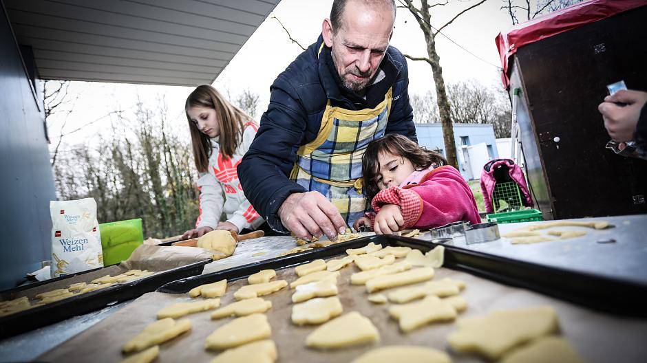 Willkommen in der Weihnachtsbäckerei: Der Verband der Tagesmütter in Erkrath backte...