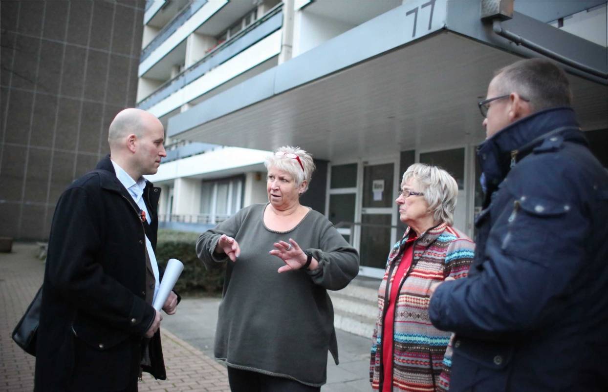 Gefangen im Hochhaus