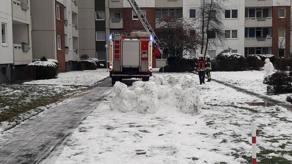 Feuerwehreinsatz in Hochdahl