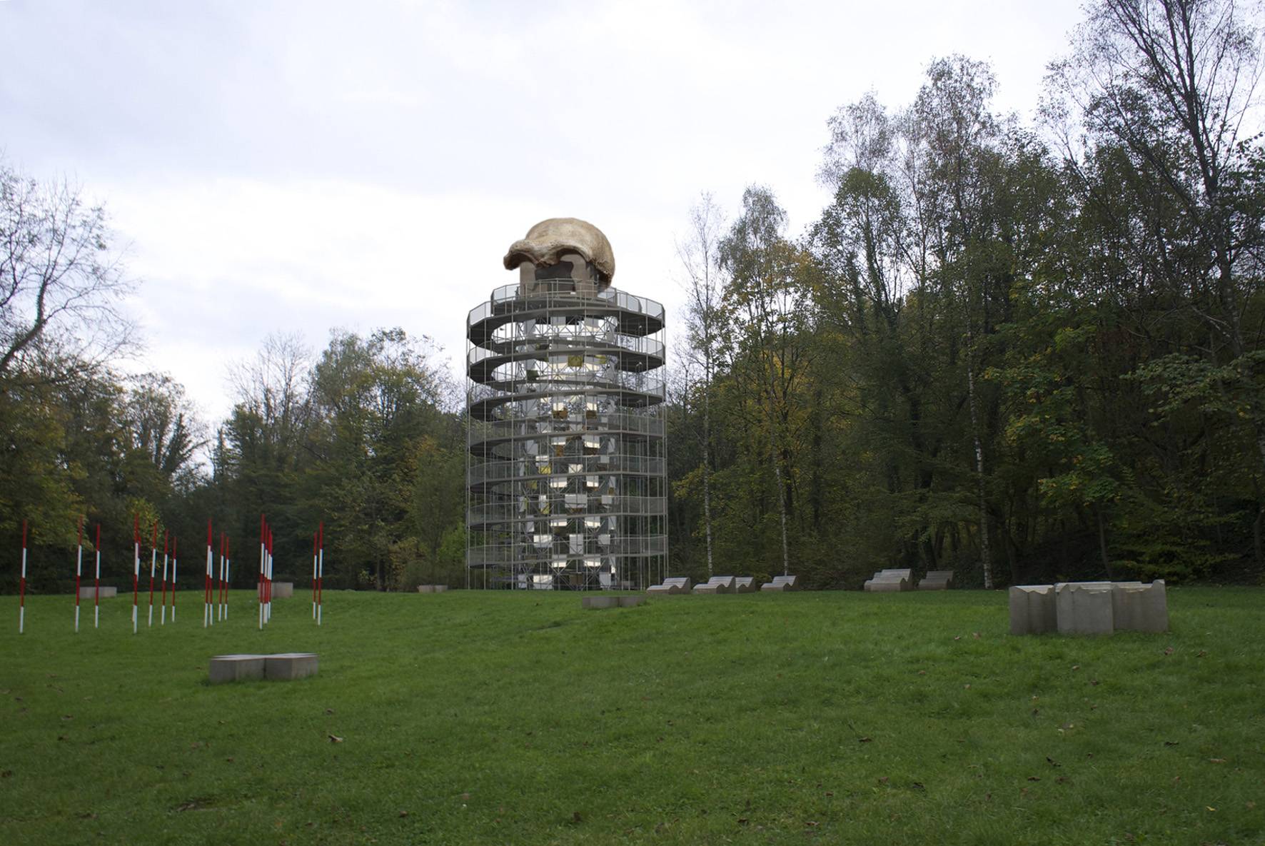  Der Entwurf des Bebauungsplans H 56 – Fundort des Neanderthalers – Projekt Höhlenblick – wird in der Zeit vom 25. März bis einschließlich 26. April öffentlich ausgelegt. In dieser Zeit sind die textlichen Festsetzungen, die Begründung mit Umweltbericht sowie die wesentlichen, bereits vorliegenden umweltbezogenen Stellungnahmen beim Fachbereich Stadtplanung · Umwelt · Vermessung, Schimmelbuschstraße 11 bis 13, zweite Etage, Zimmer 300 während der Dienststunden für alle Bürger einsehbar: Montag bis Donnerstag von 9 bis 12 Uhr und 13.30 bis 16 Uhr; Freitag von 9 bis 12 Uhr. Während der Auslegungsfrist können alle Bürger Stellungnahmen zu diesem Bauleitplanverfahren abgeben. Auf dem Bild zu sehen: Der Turm an der Fundstelle des Neandertalers macht zugleich die ursprüngliche Höhenlage der Feldhofer Grotte erlebbar, in der einst die Knochen entdeckt wurden. 