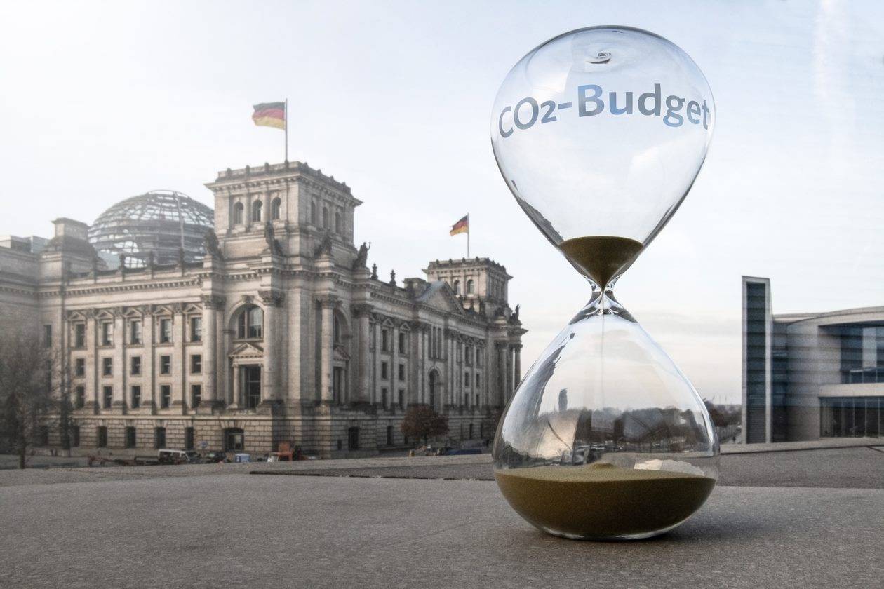 Deutschlands CO2-Budget erschöpft