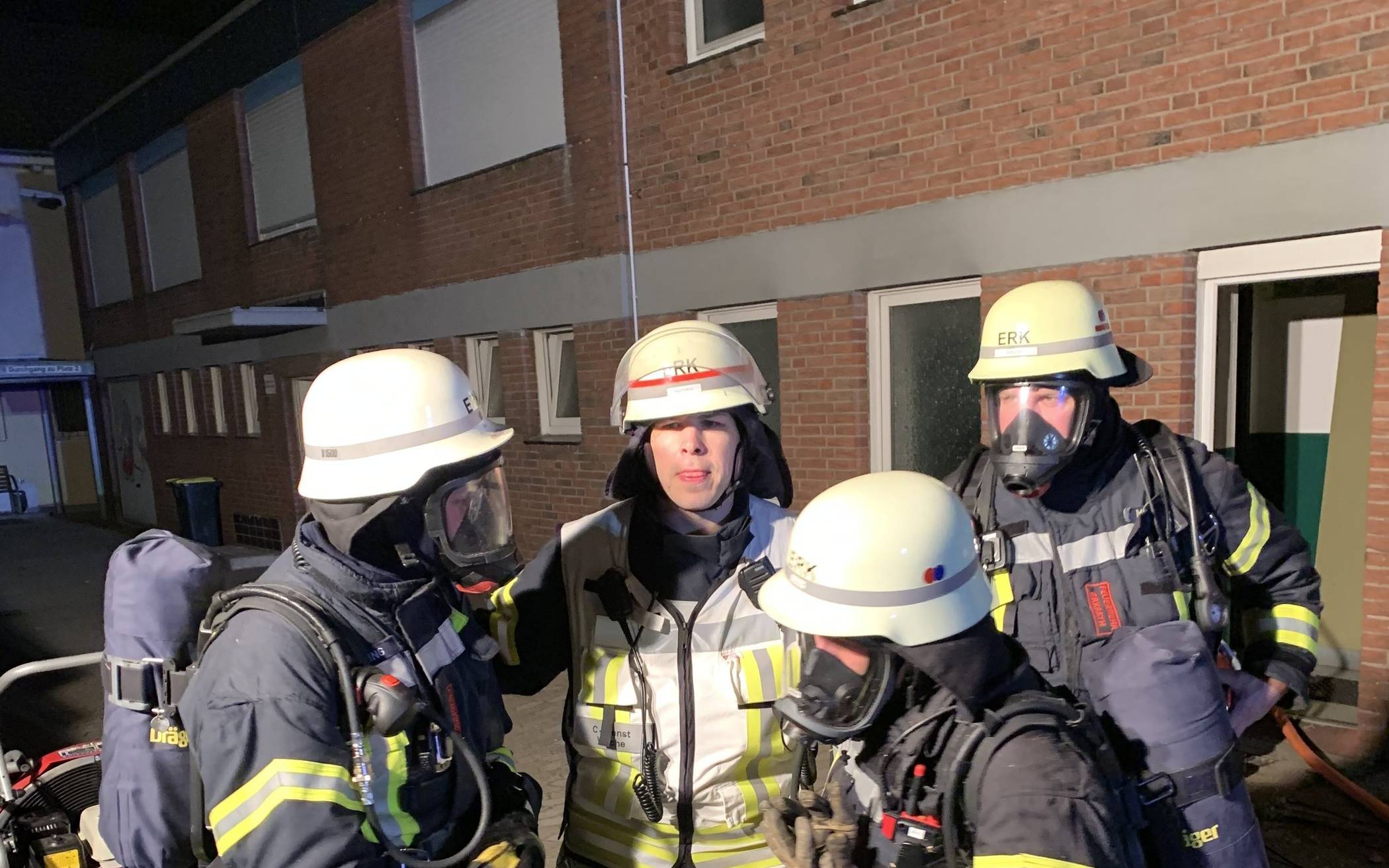 Brand am Niermannsweg: Kurzschluss im Stromkasten der Flutlichtanlage