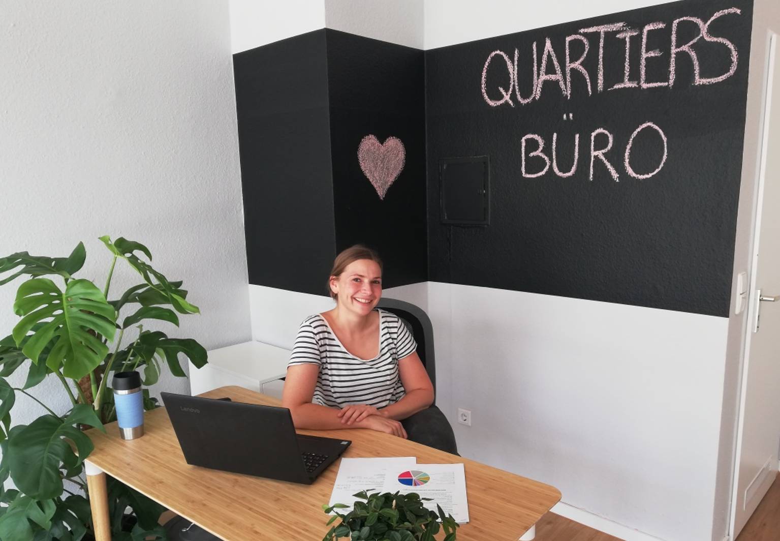  Saskia Goebel ist die Ansprechpartnerin. 