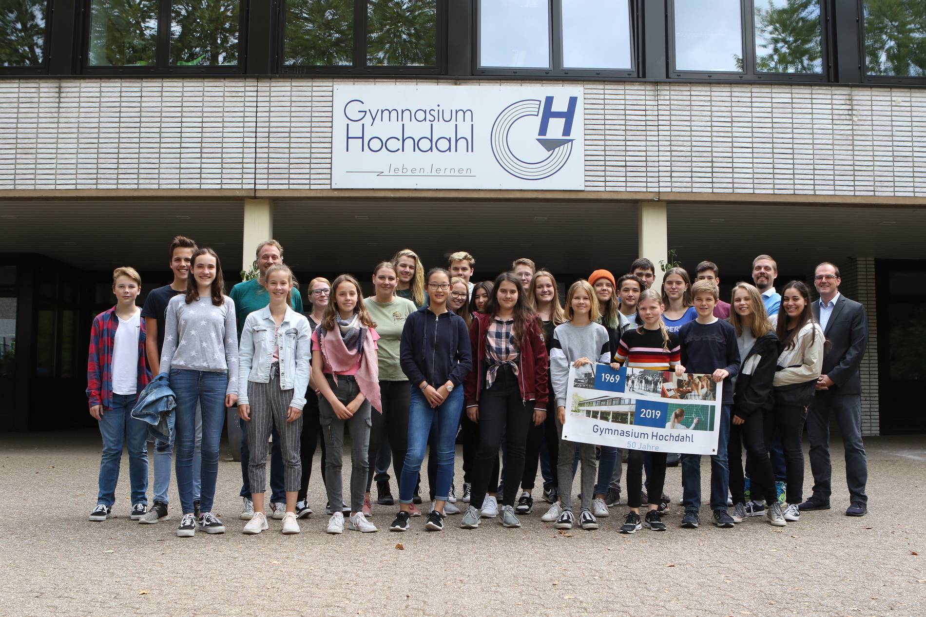 Der Jubilaumsmonat 50 Jahre Gymnasium Hochdahl