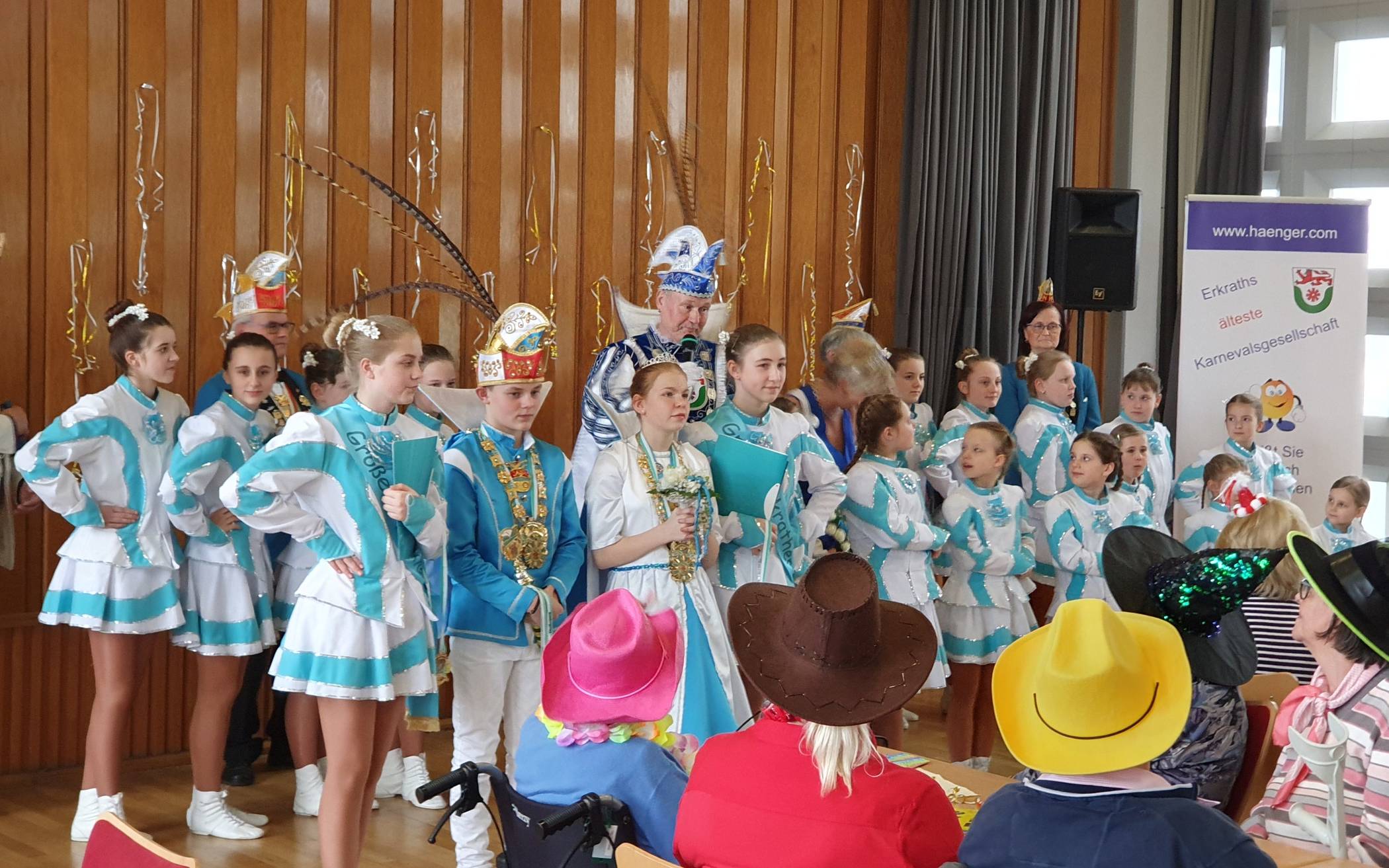 Seniorenkarneval zusammen mit den letzten Hängern