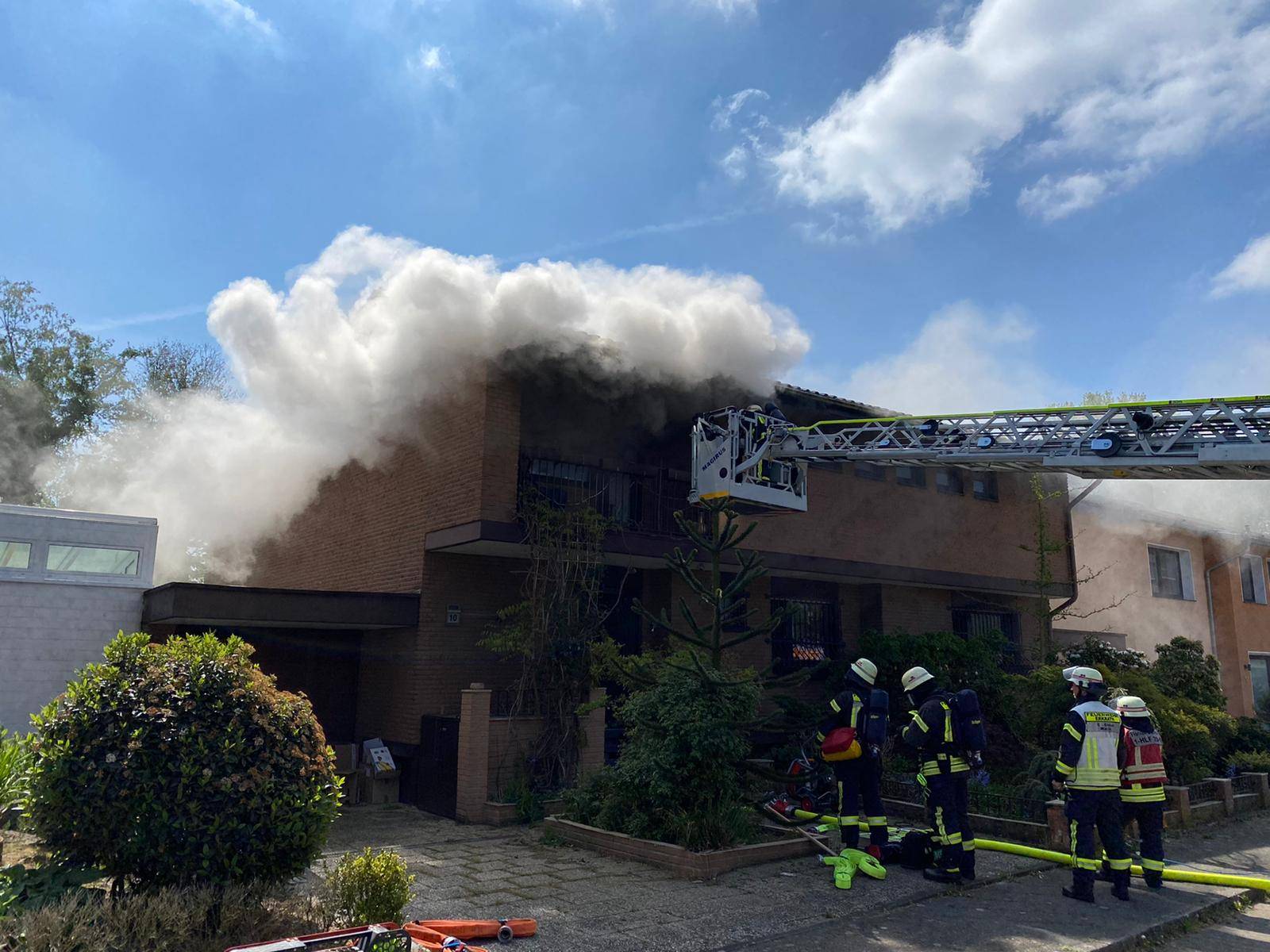 Küchenbrand Gottfried-Keller-Straße.