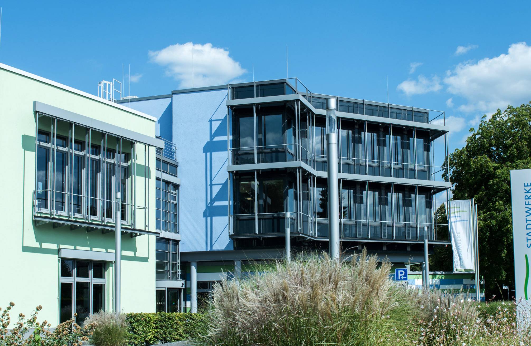  Die Zentrale der Stadtwerke Erkrath an der Gruitener Straße. 