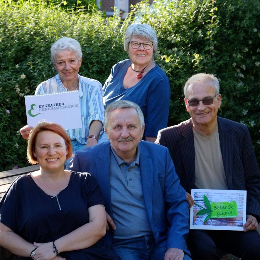 Das Team der Erkrather Ehrenamtsbörse.